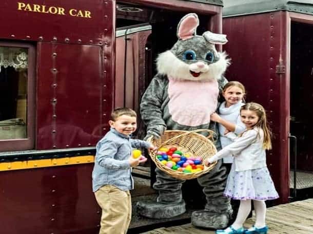 Easter Bunny Express - New Hope Railroad - 45 Minute Train Ride - Photos