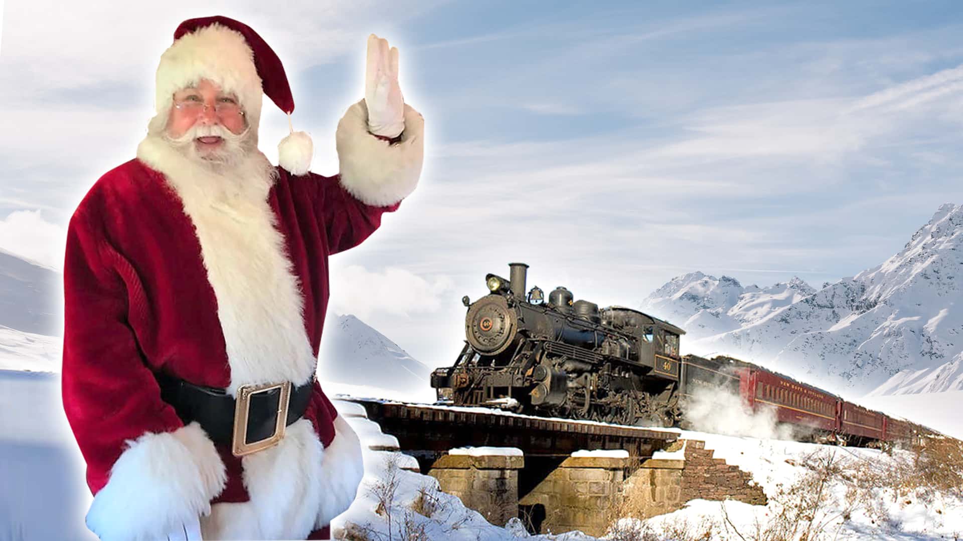 Santa’s Steam Train Ride New Hope Railroad